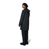 RAINS A-Line Jacket Black
