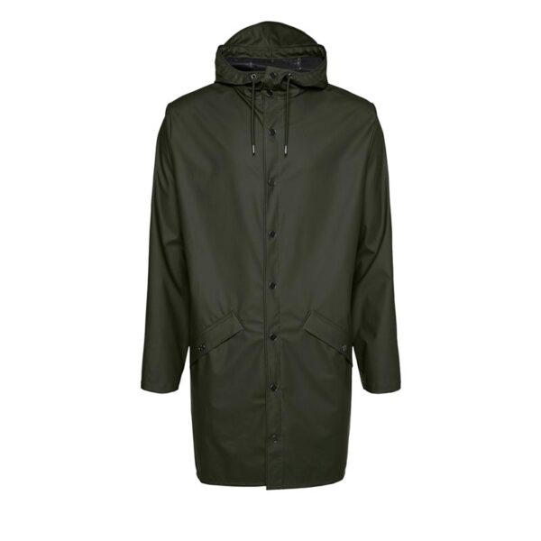 RAINS Long Jacket Green