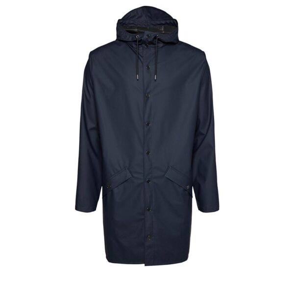 RAINS Long Jacket Navy