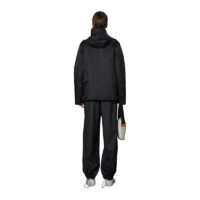 RAINS Padded Nylon Jacket Black