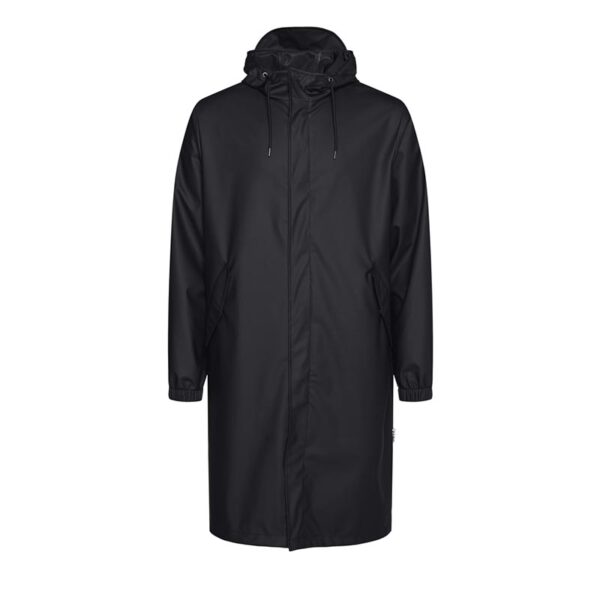 RAINS Fishtail Parka Black