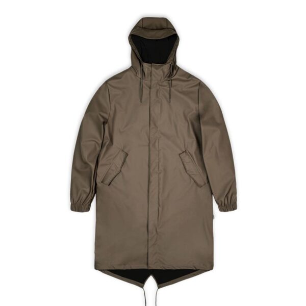 RAINS Fishtail Parka Wood