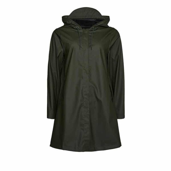 RAINS A-Line Jacket Green