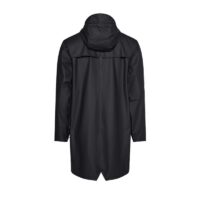 RAINS Long Jacket Black