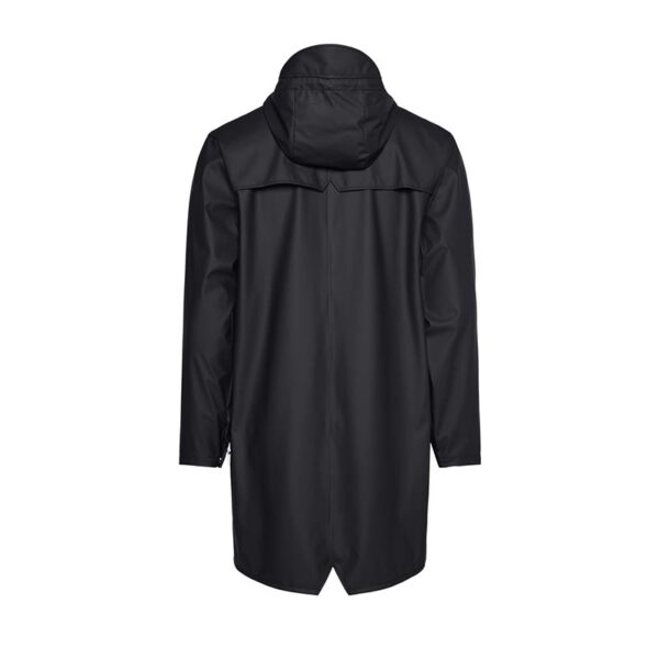 RAINS Long Jacket Black