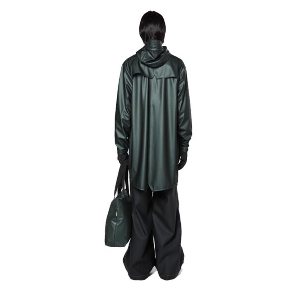 RAINS Regenjas Unisex Long Jacket Silver Pine