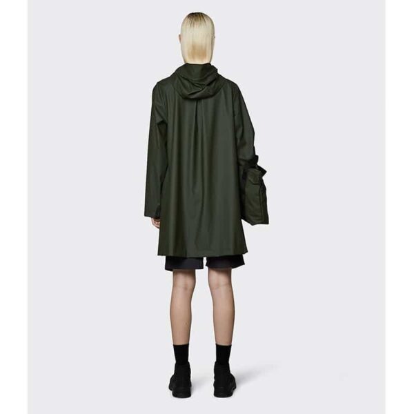 RAINS A-Line Jacket Green
