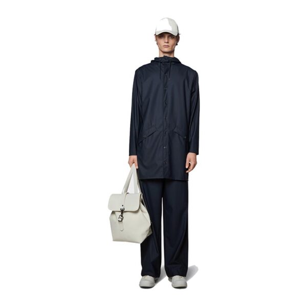 RAINS Long Jacket Navy