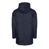 RAINS Gevoerde Regenjas Unisex Padded Nylon Coat Navy