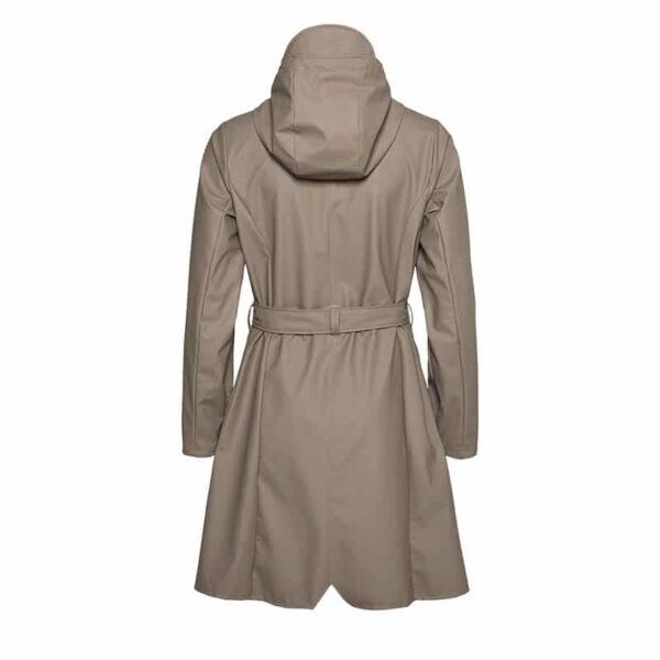 RAINS Curve Jacket Taupe