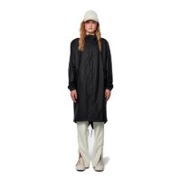 RAINS Fishtail Parka Black