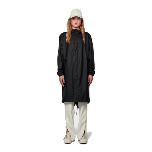RAINS Fishtail Parka Black