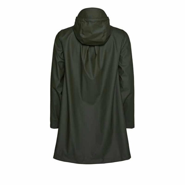 RAINS A-Line Jacket Green