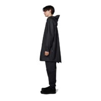 RAINS Long Jacket Black
