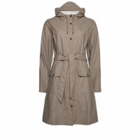 RAINS Curve Jacket Taupe