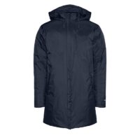 RAINS Gevoerde Regenjas Unisex Padded Nylon Coat Navy