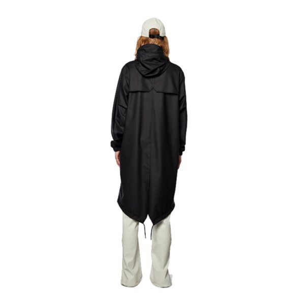 RAINS Fishtail Parka Black
