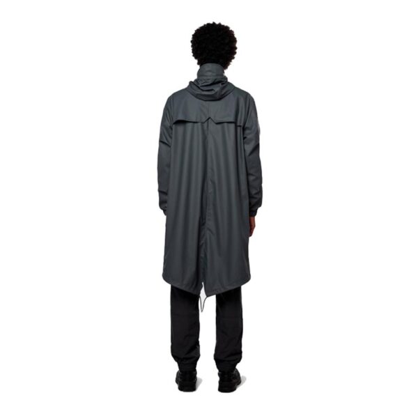 RAINS Regenjas Unisex Fishtail Parka Slate