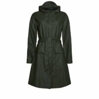 RAINS Curve Jacket Green