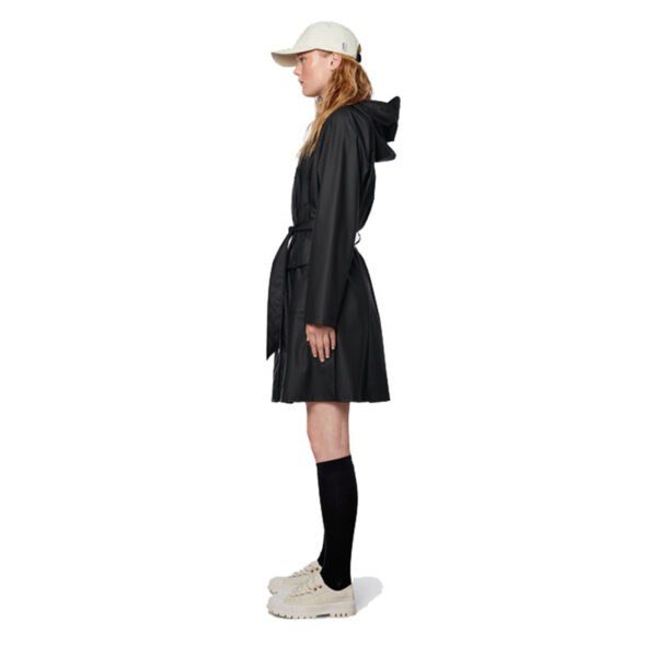 RAINS Curve Jacket Black
