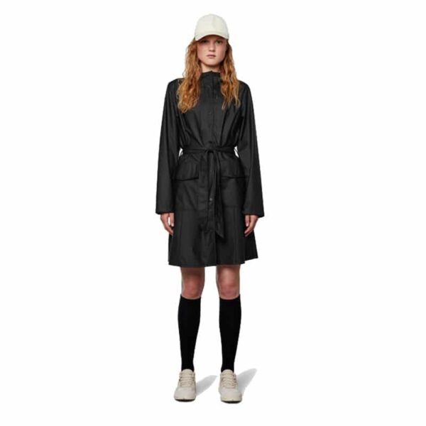 RAINS Curve Jacket Black