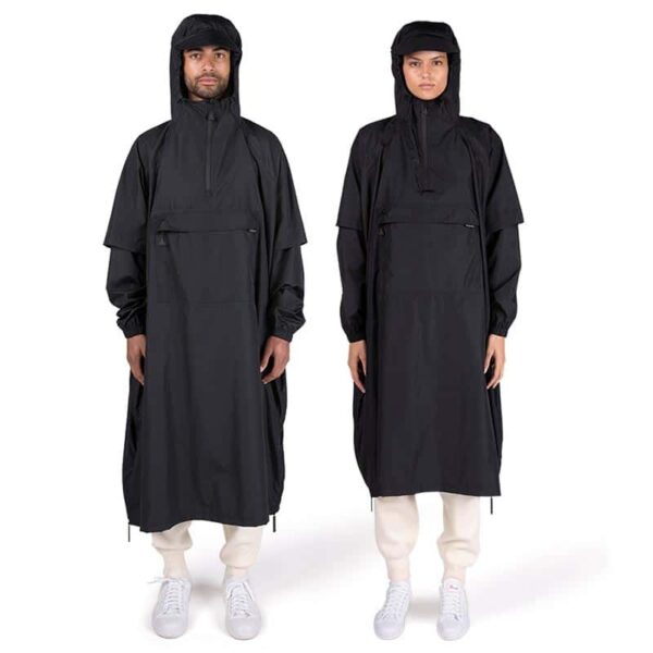 MAIUM Poncho Black