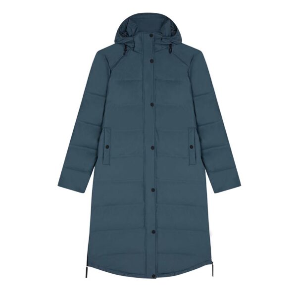 MAIUM Regenjas Puffer Blue Grey