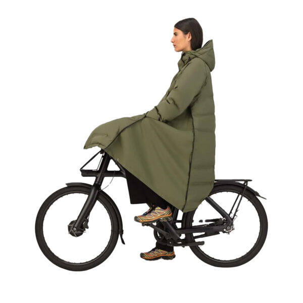 MAIUM Regenjas Puffer Army Green