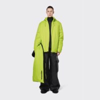 RAINS Gevoerde Regenjas Heren Padded Jacket Digital Lime