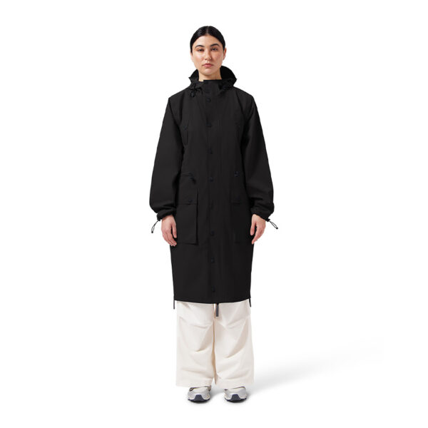 MAIUM Light Weight Parka Black