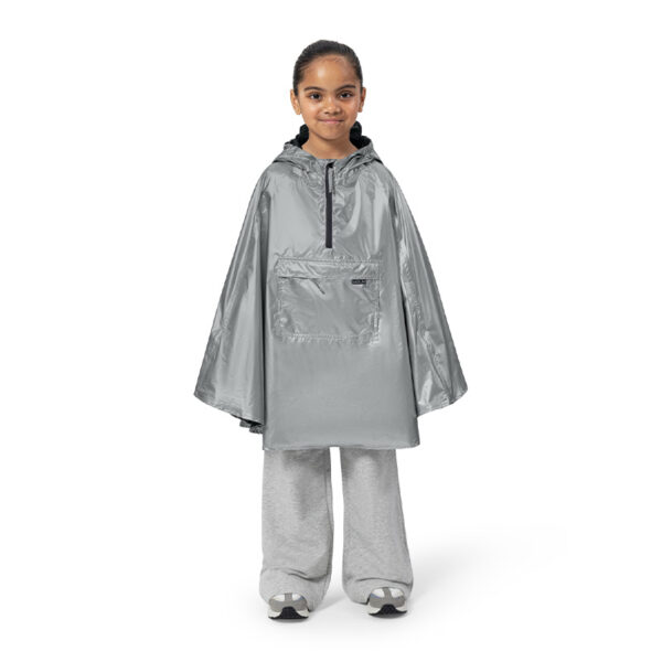 MAIUM Kids Poncho Silver