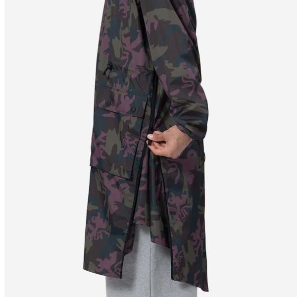MAIUM Light Weight Parka Plum Camo
