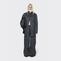 RAINS Gevoerde Regenjas Padded Coat Slate