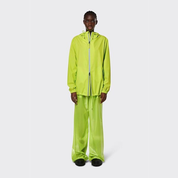 RAINS Regenjas Unisex Storm Breaker Reflective Digial Lime