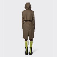 RAINS String Parka Wood