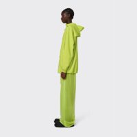 RAINS Regenjas Unisex Storm Breaker Reflective Digial Lime