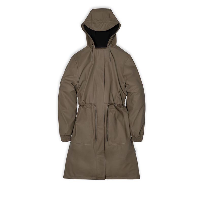 scheepsbouw datum compileren RAINS String Parka Wood 🧥 Regenjas.nl