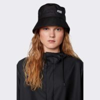 RAINS Bucket Hat Black