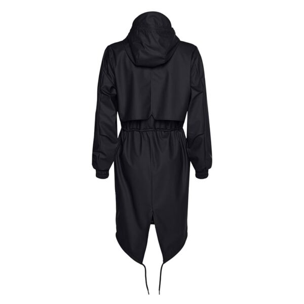 RAINS String Parka Black