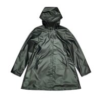 RAINS A-Line Jacket Silver Pine