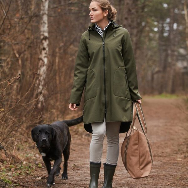 Ilse Jacobsen Regenjas Dames RAIN128 Army Green