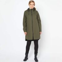 Ilse Jacobsen Regenjas Dames RAIN128 Army Green