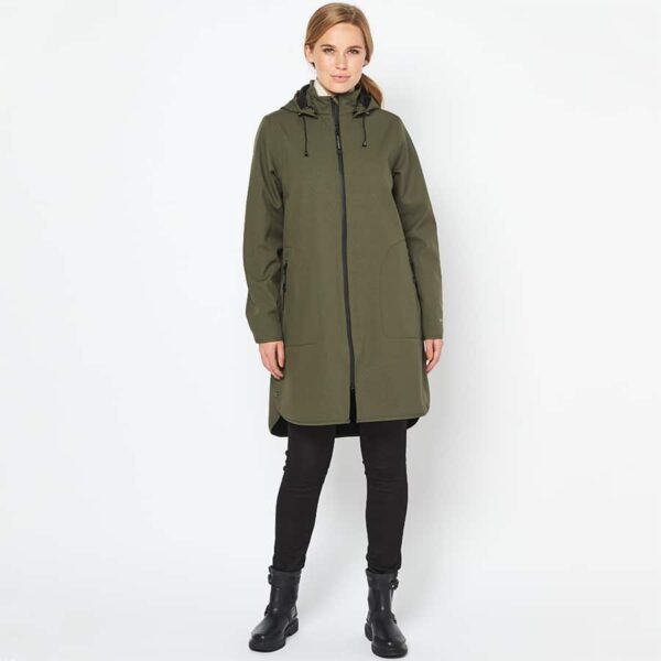 Ilse Jacobsen Regenjas Dames RAIN128 Army Green