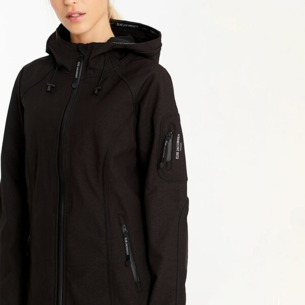 Ilse Jacobsen Regenjas Dames RAIN37L Black