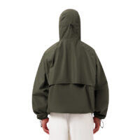 MAIUM Regenjas Unisex Anorak Army Green