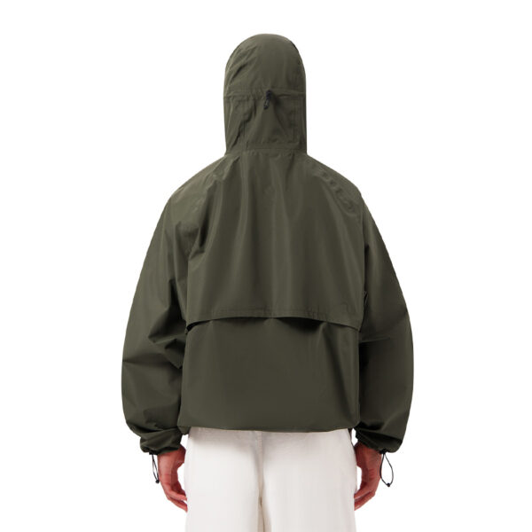 MAIUM Regenjas Unisex Anorak Army Green