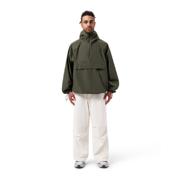 MAIUM Regenjas Unisex Anorak Army Green