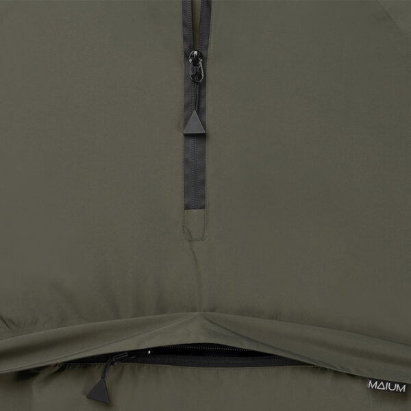MAIUM Regenjas Unisex Anorak Army Green