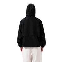 MAIUM Regenjas Unisex Anorak Black