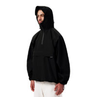 MAIUM Regenjas Unisex Anorak Black